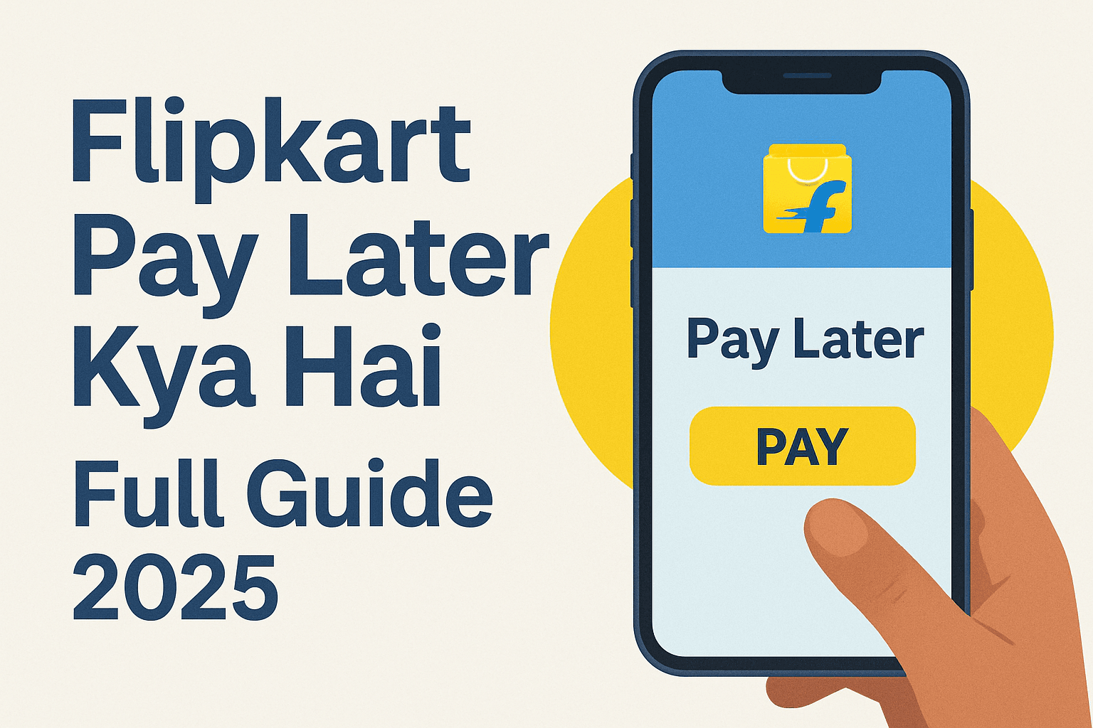 Flipkart Pay Later Kya Hai - Full Guide 2025